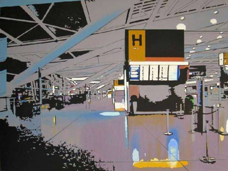 Heathrow Airport, 4am  -  L'aeroport de Heathrow, Londres 4h00 - Alan Humphries