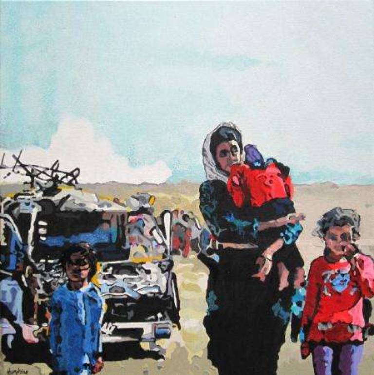 Iraq (for you know only a heap of broken images ... T.S.Eliot ) - Alan Humphries