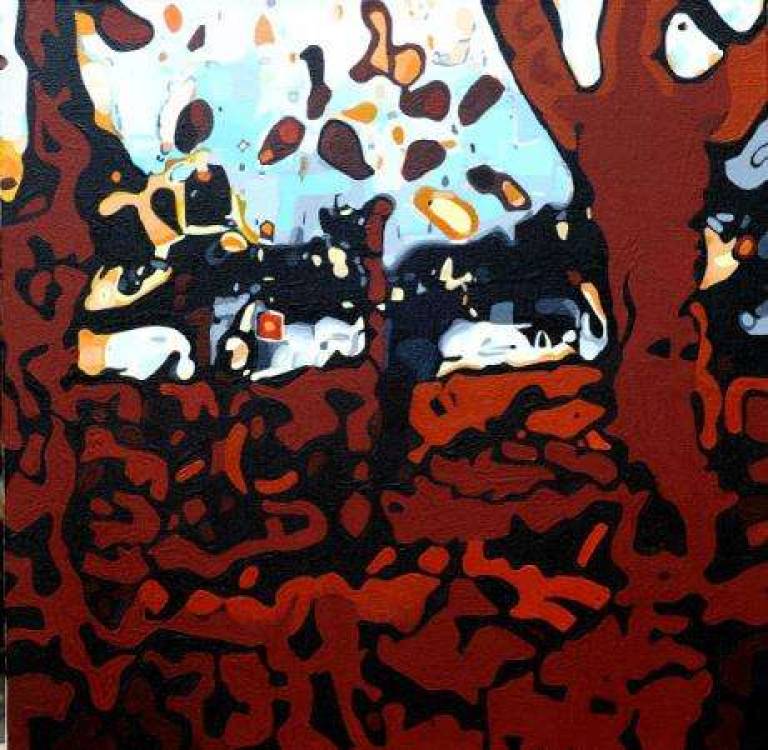 Landscape, dusk - Paysage, crépuscule - Alan Humphries