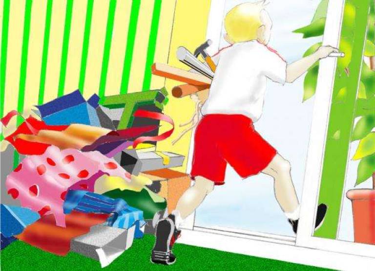 Childrens book illustration: Kathryn Humphries What I Really Want - Alan Humphries