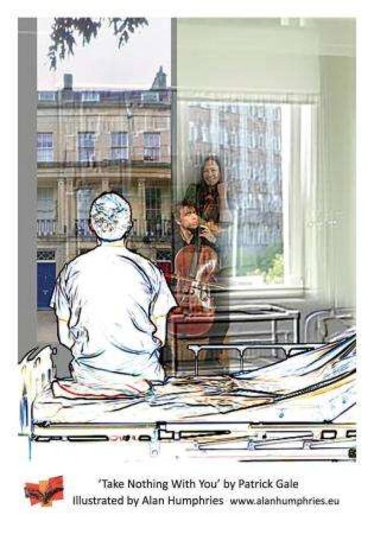 Book Illustration: Patrick Gale Take Nothing with You - Alan Humphries