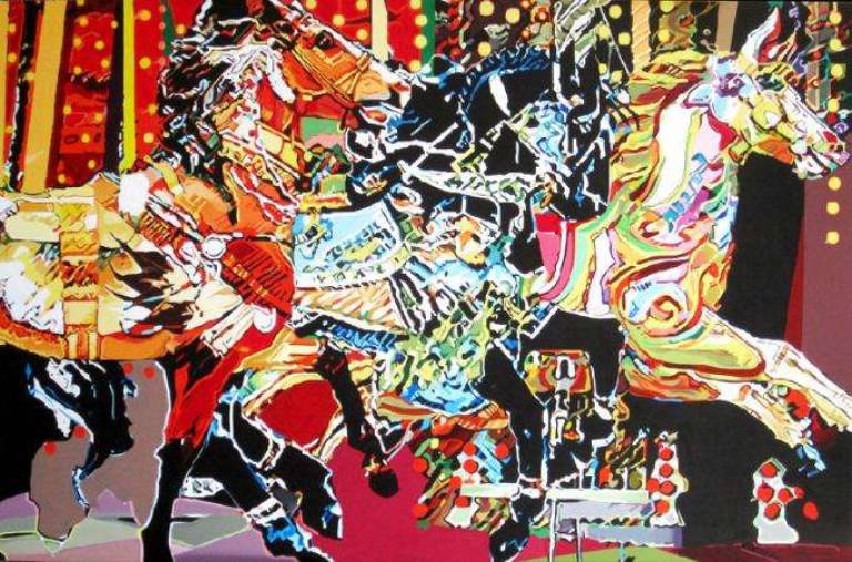 The painted ponies go up and down - Alan Humphries