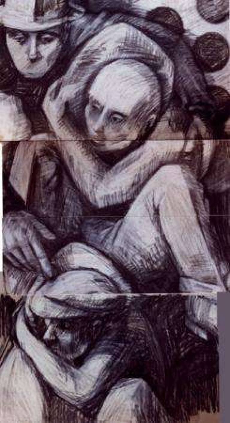 Drawing: The Vulnerable - Alan Humphries