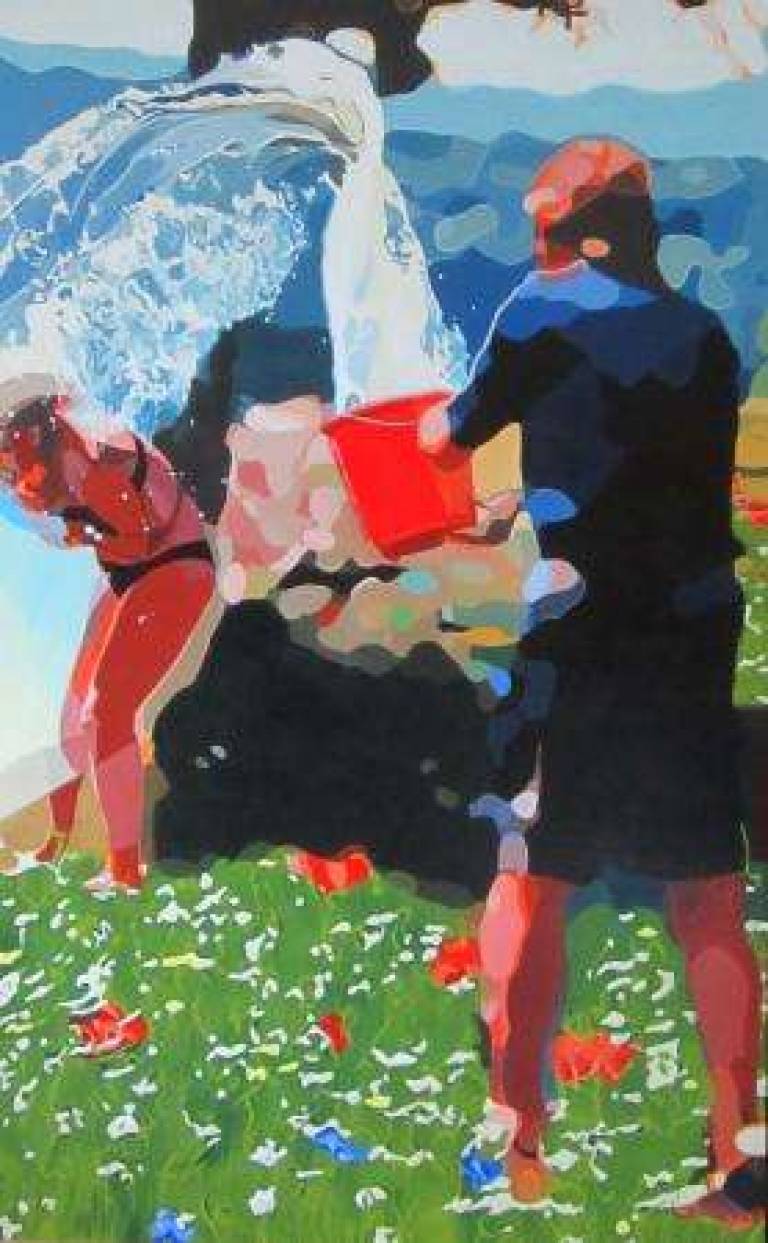 You can't shower happiness on others without getting a few drops back on yoursel - Alan Humphries