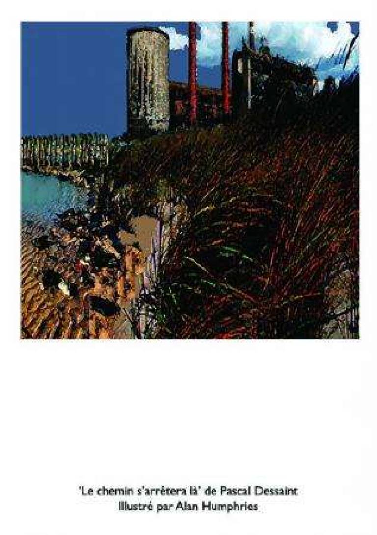 Book illustration: Pascal Dessaint 'Le chemin s'arrêtera là' - Alan Humphries