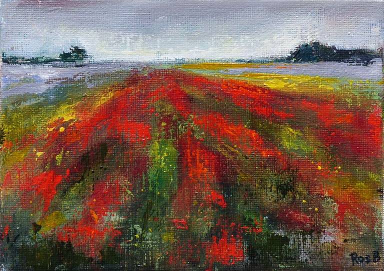 Italian Poppy Fields 1 - Bonney Rosemary