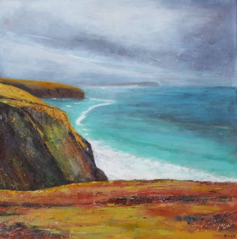 Trevose Head and Gunner Head from Butter Hole, Cornwall - Bonney Rosemary