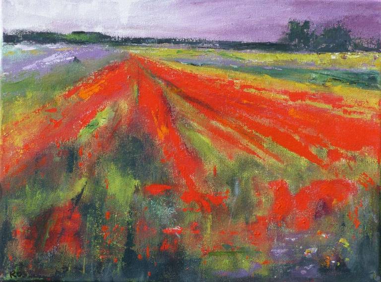 Italian Poppy Fields 2 - Bonney Rosemary