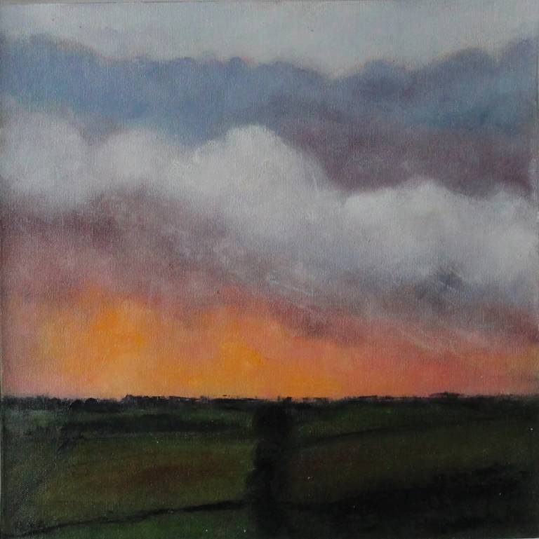 Evening Sky Over the Valley - Bonney Rosemary