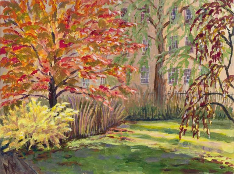 Inner Temple Gardens, King's Bench Walk - Margaret   Beringer