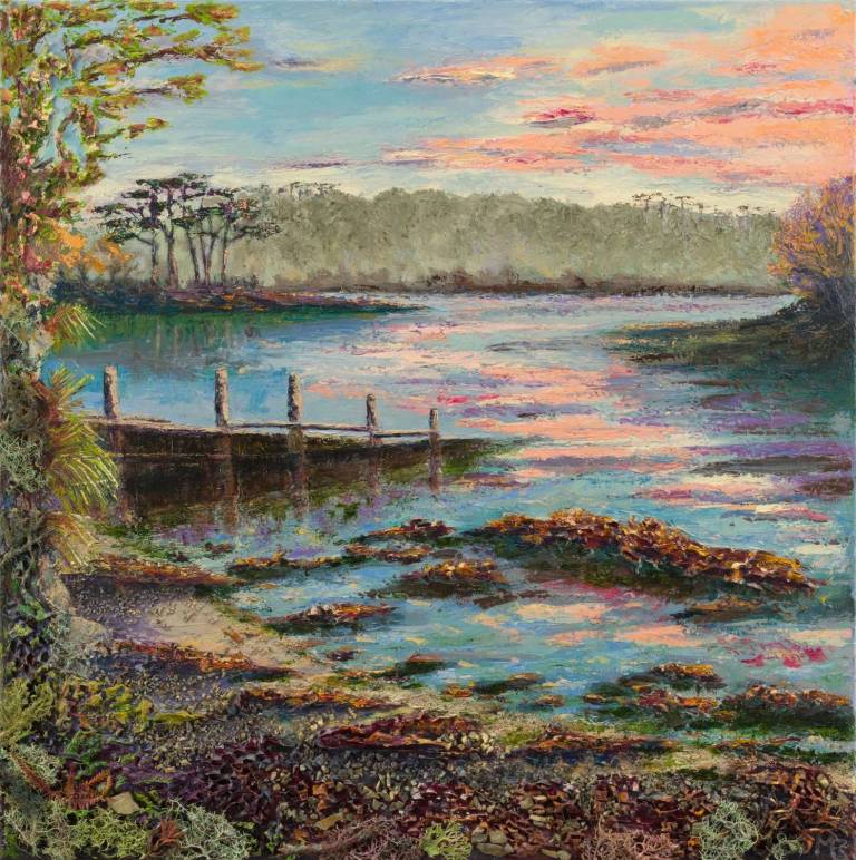 The Jetty, Port Navas - giclee print - Margaret   Beringer