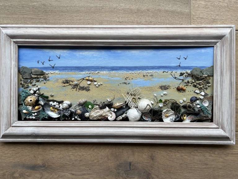 Beach Collage I - Margaret   Beringer