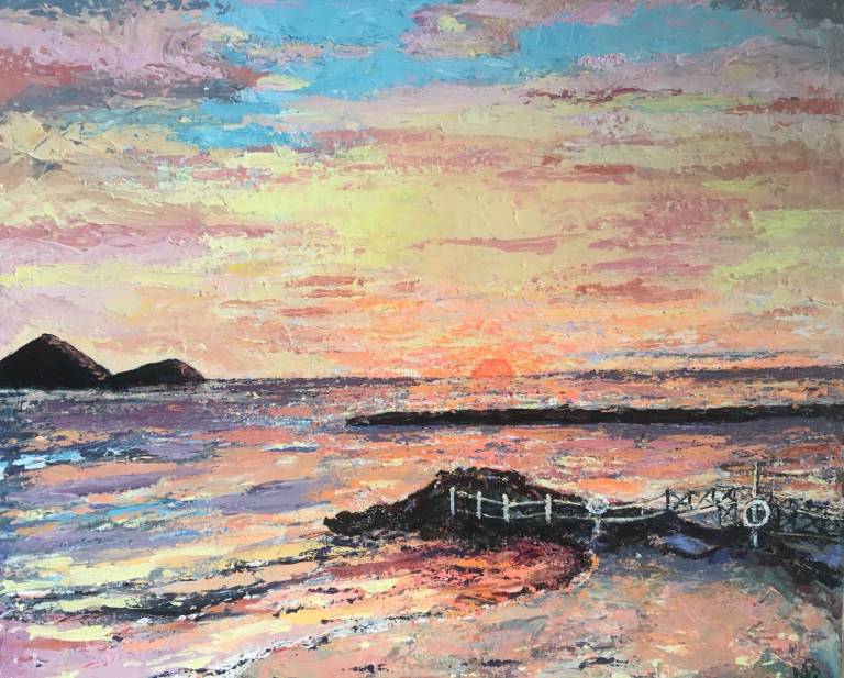 St Lucia Sunset II - Margaret   Beringer