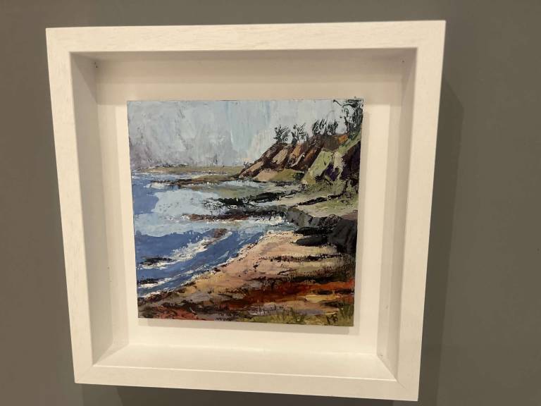 Helford River Cove, Windy Day - Margaret   Beringer