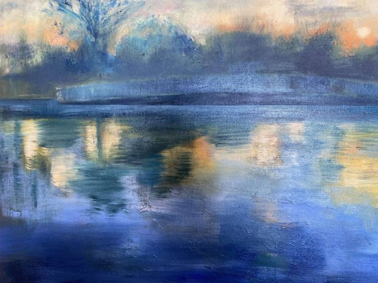 Reflections on River Thames - Denise Orchard