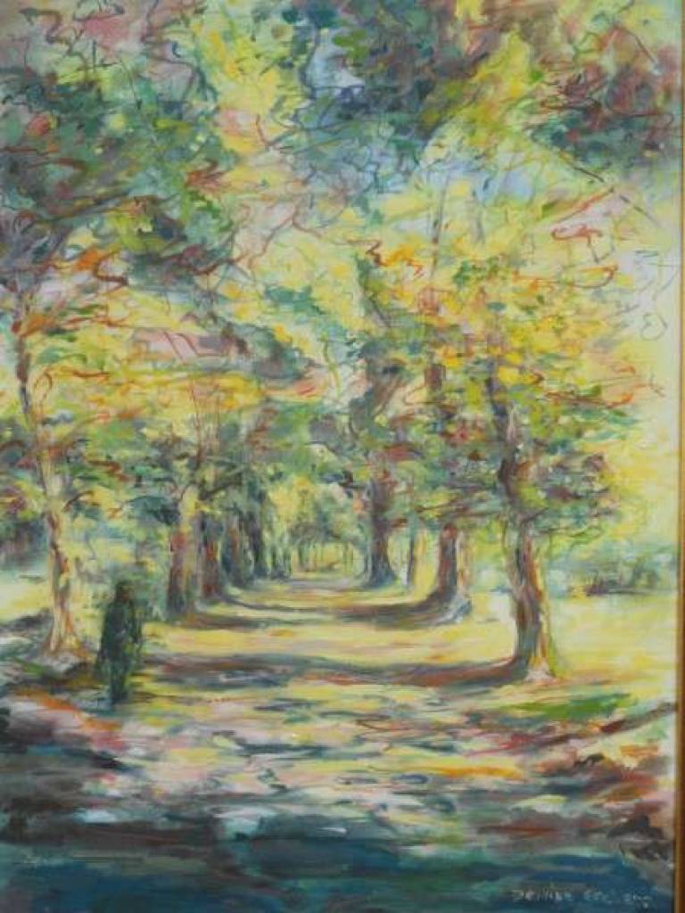 A Walk in Spring, Wollaton Hall - Denise Orchard