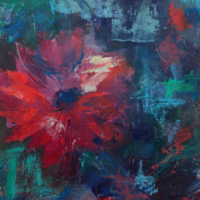 Red Flower - Denise Orchard