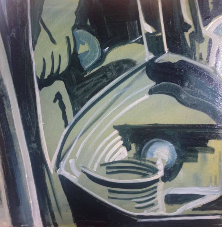 Boat Shapes Oil - Denise Orchard