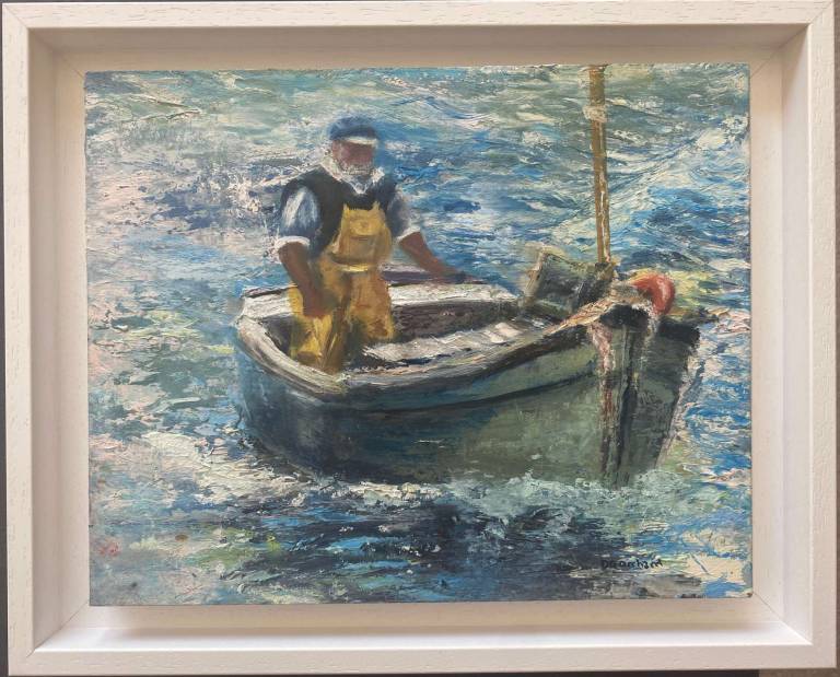 Cornish Fisherman (framed) - Denise Orchard