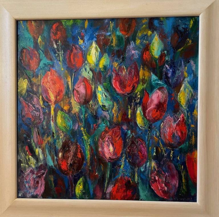 Tulip Fever (Framed) - Denise Orchard