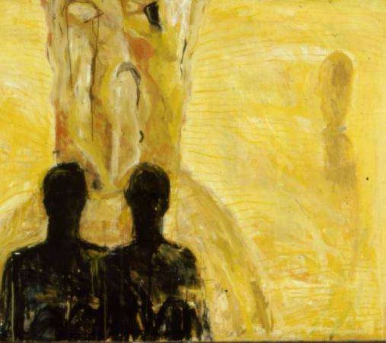 Figures at the Pinnacles, Western Australia - Janet Patterson