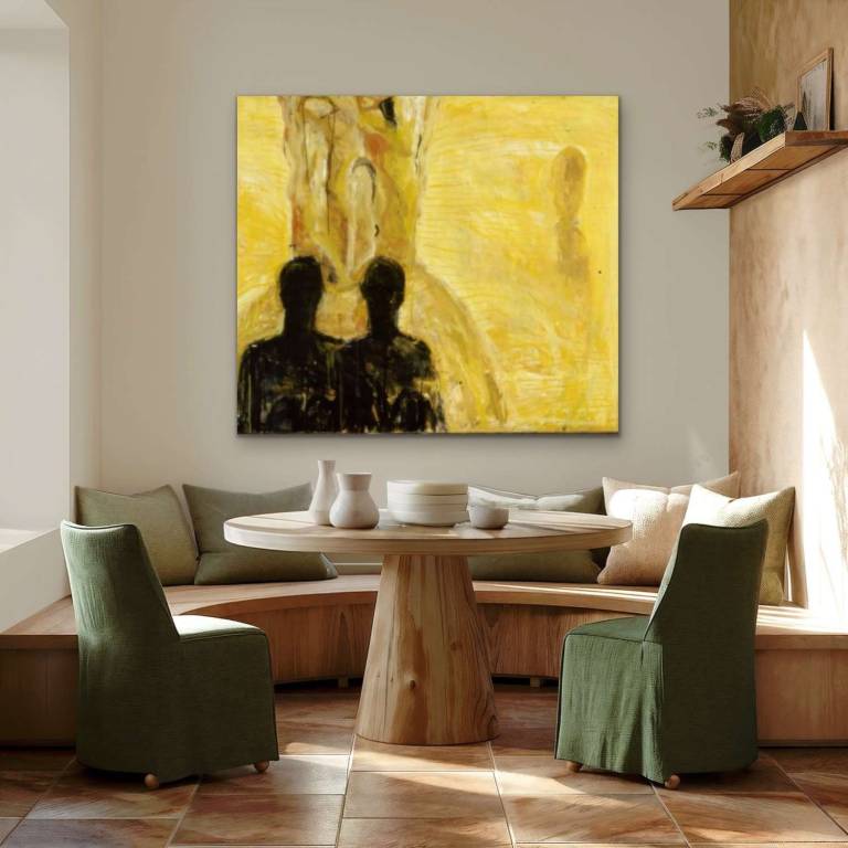 Figures at the Pinnacles, Western Australia - Janet Patterson