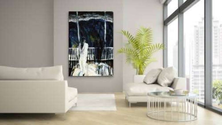 On a verandah, Queensland - Janet Patterson