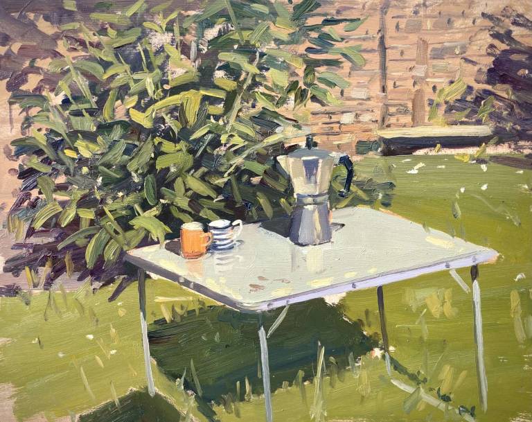 Garden Scene, Hythe - Rod Major