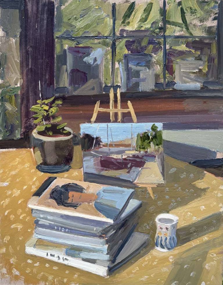 Still Life with Art Books, Hythe - Rod Major