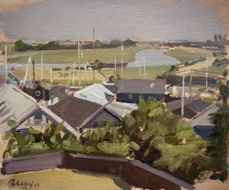 Rye, East Sussex - View from the Ypres Tower - Rod Major