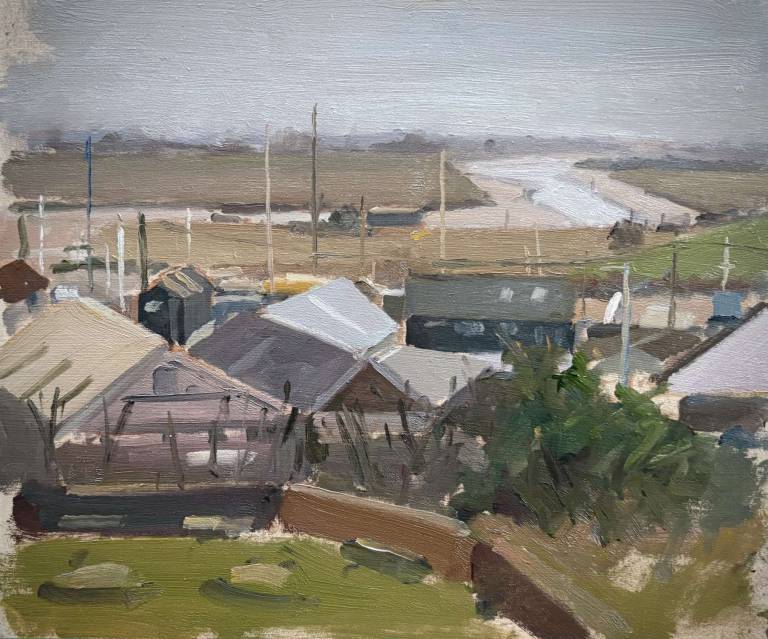 Rye, East Sussex - View from the Ypres Tower (2) - Rod Major