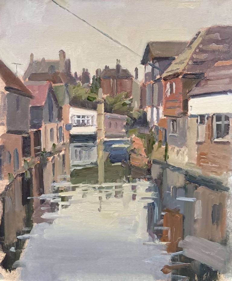 Canterbury, view from the Friars Bridge - Rod Major