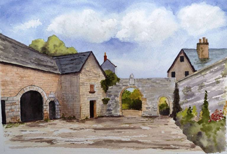 Manor House, Jersey Zoo - Totnes Art Society