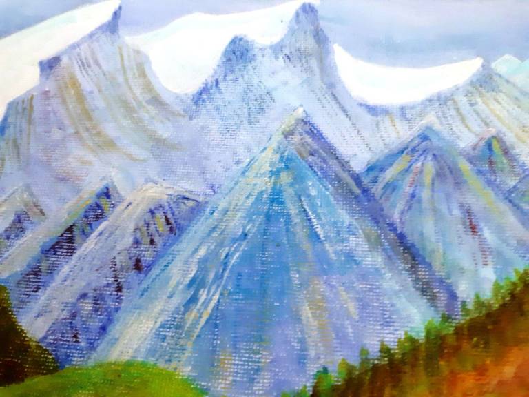 Swiss Alps - Totnes Art Society