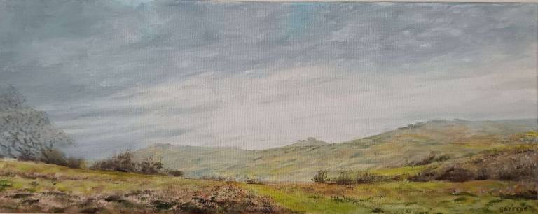 Distant Haytor - Totnes Art Society