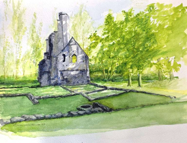 Ruins of Minster Lovell Hall - Totnes Art Society