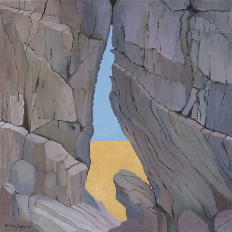 Hot Rock: Holywell Beach - Wendy Rylance