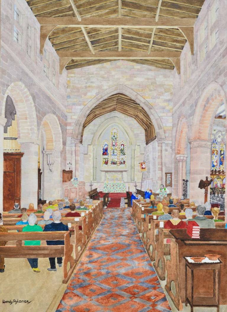St Mary the Virgin: Alveley Parish Church 2 - Wendy Rylance