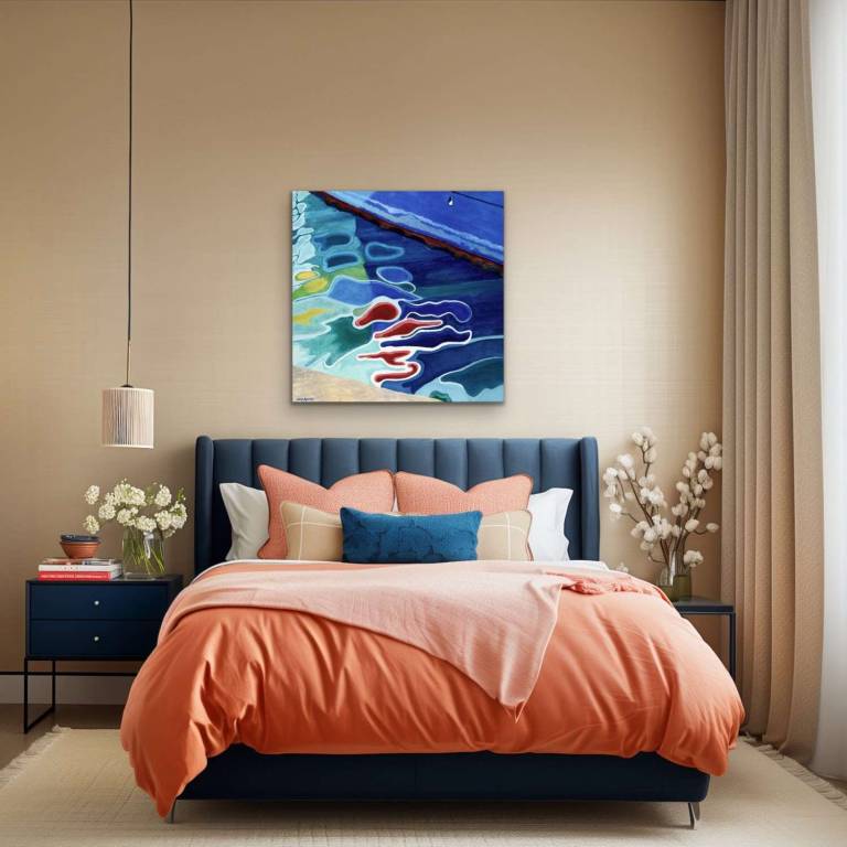 Harbour Reflections - Wendy Rylance