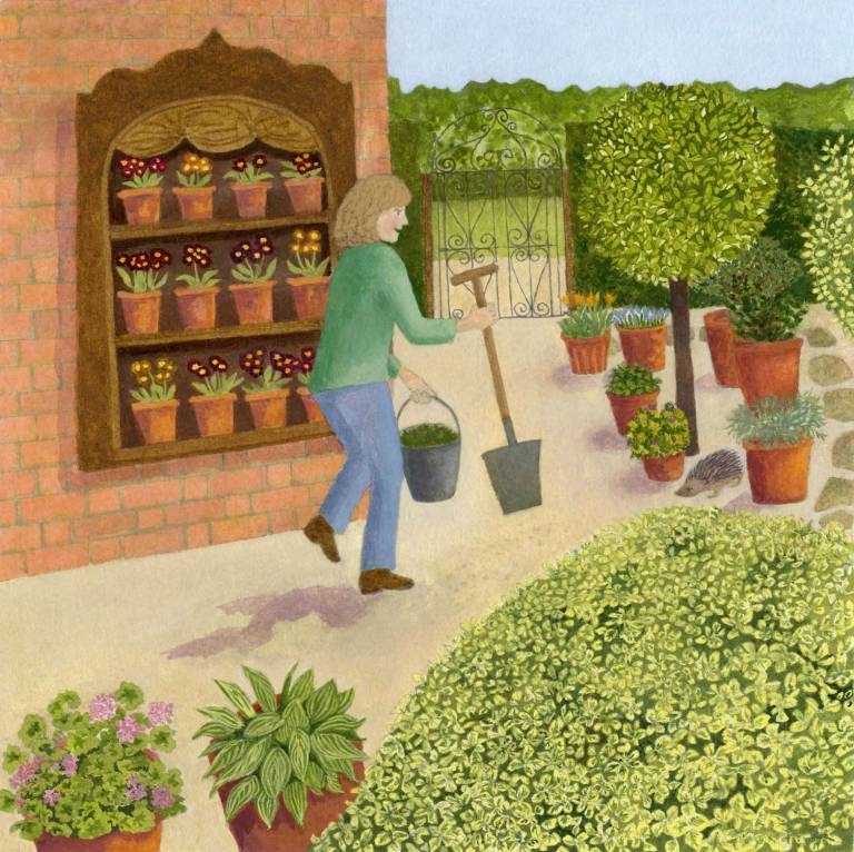 You're Never Alone in a Garden - Ellie Ling