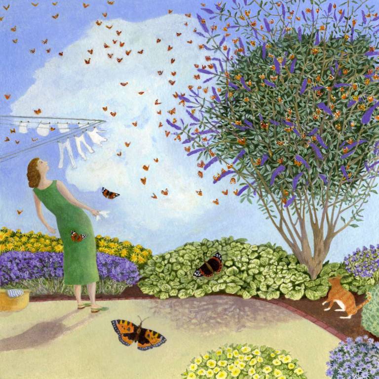 Probably the Best Butterfly Bush in the World - Ellie Ling