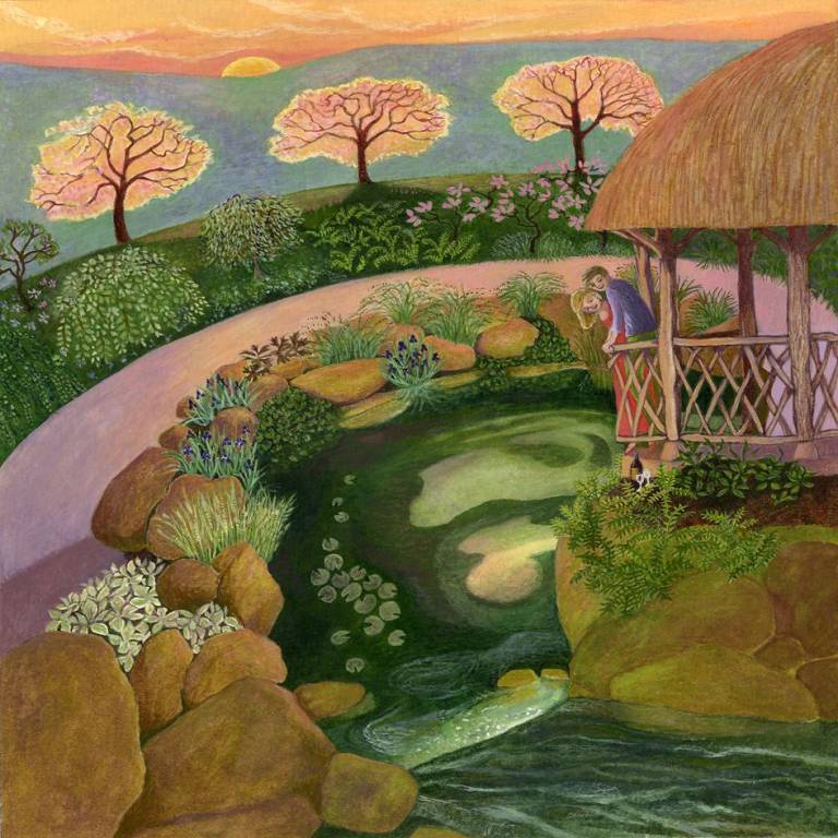 Enchanted Evening in a Paradise Garden - Ellie Ling