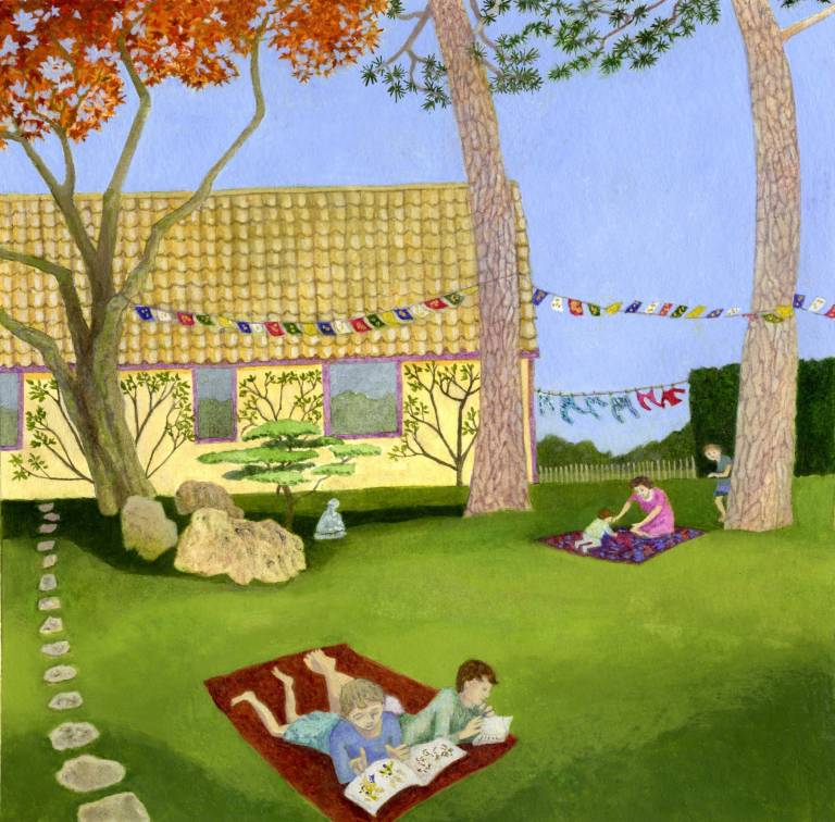 Prayer-flags and Pyjamas - Ellie Ling