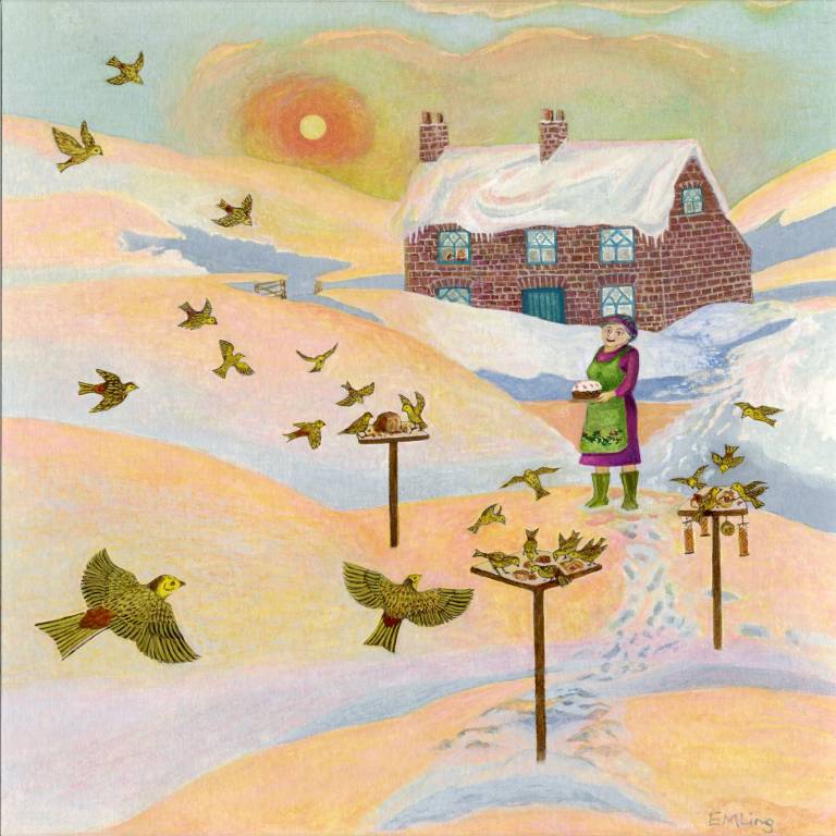 The Day Twenty-Five Yellowhammers came to Tea - Ellie Ling