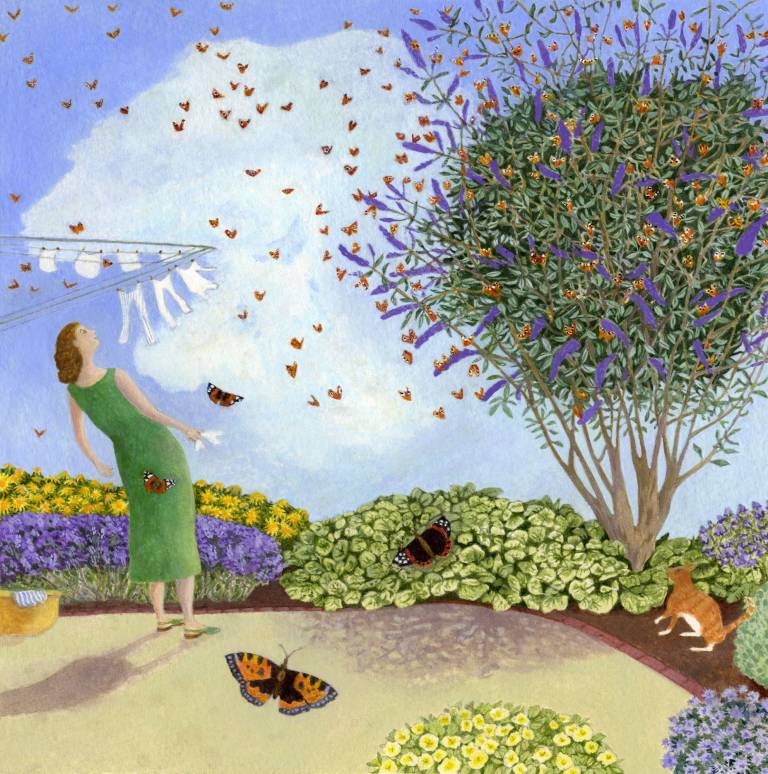 Probably the Best Butterfly Bush in the World - Ellie Ling