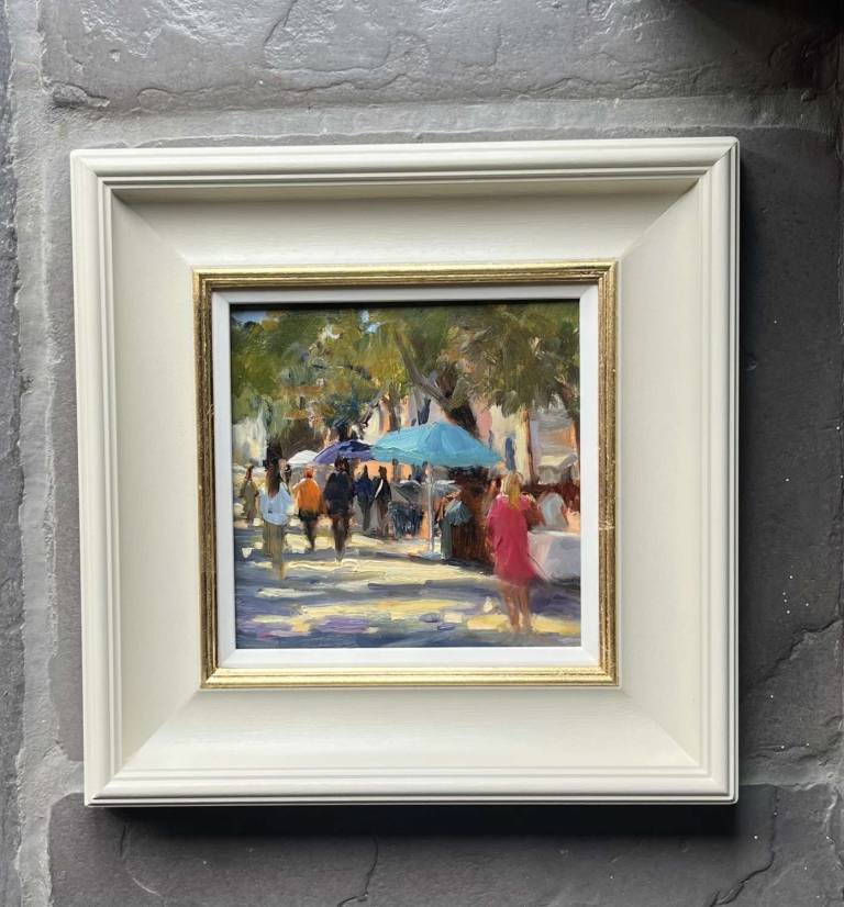 Blue Umbrella-Olhäo - Sandy Morgan