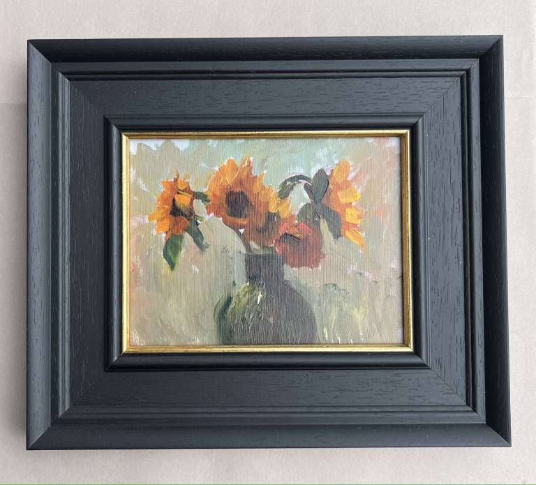 Sunflowers in Morning Light - Sandy Morgan