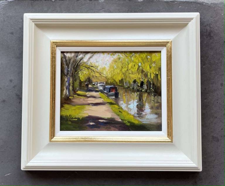 Sun on Christleton Canal - Sandy Morgan
