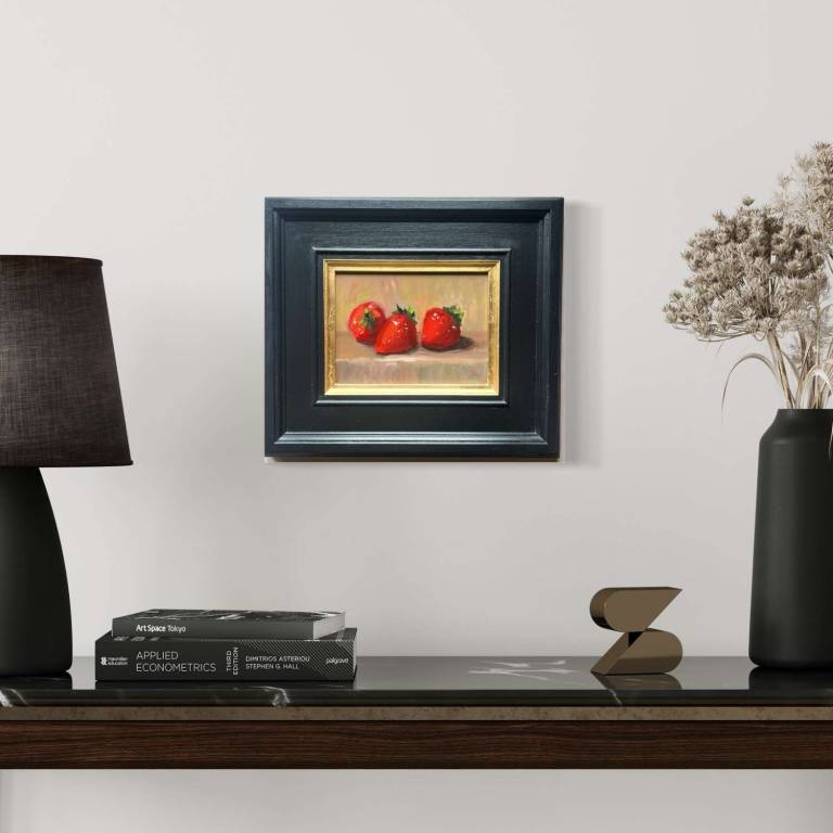 A Trio of Strawberries - Sandy Morgan