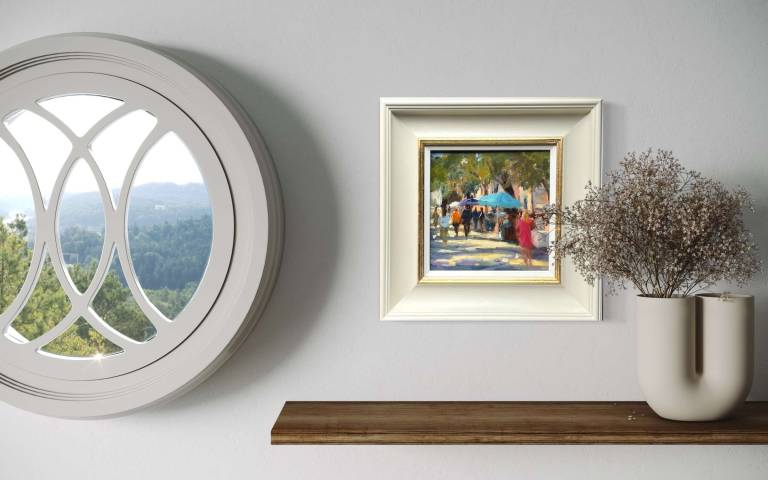 Blue Umbrella-Olhäo - Sandy Morgan